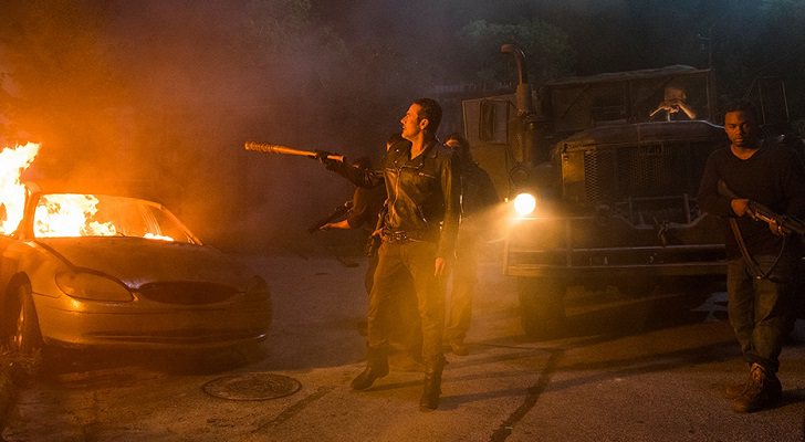 Negan destruye Alexandria en 'The Walking Dead'