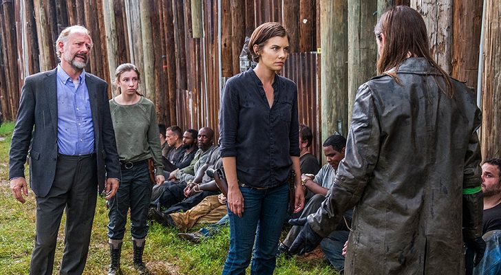Lauren Cohan como Maggie en una escena de 'The Walking Dead'