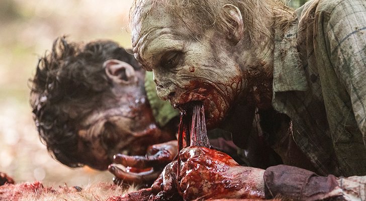 Uno de los caminantes en 'The Walking Dead'