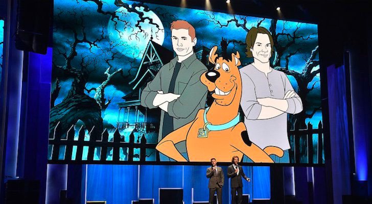 Jensen Ackles y Jared Padalecki presentan el crossover de 'Sobrenatural' con 'Scooby Doo'