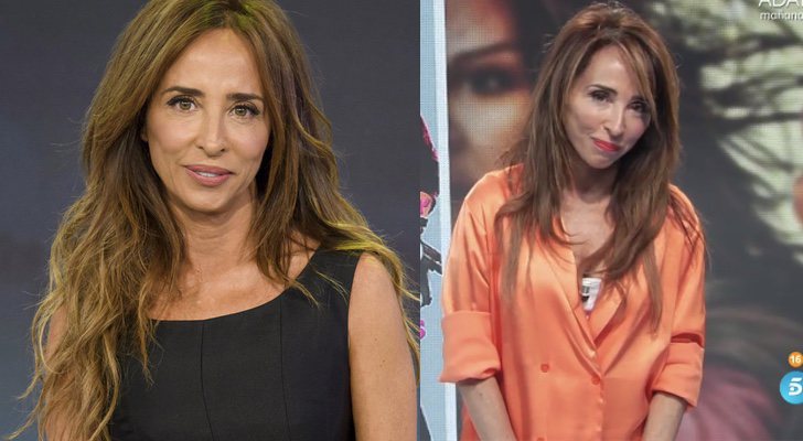 María Patiño antes y después de su operación de estética