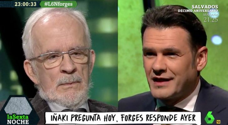 Iñaki López entrevista a Forges en su homenaje