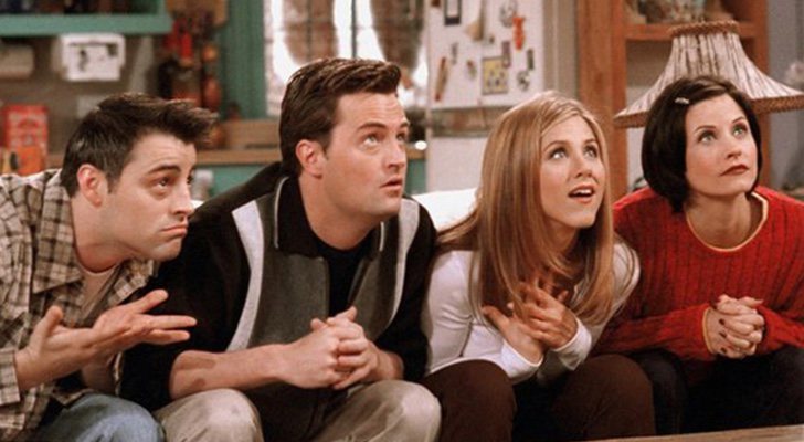 Protagonistas de 'Friends'