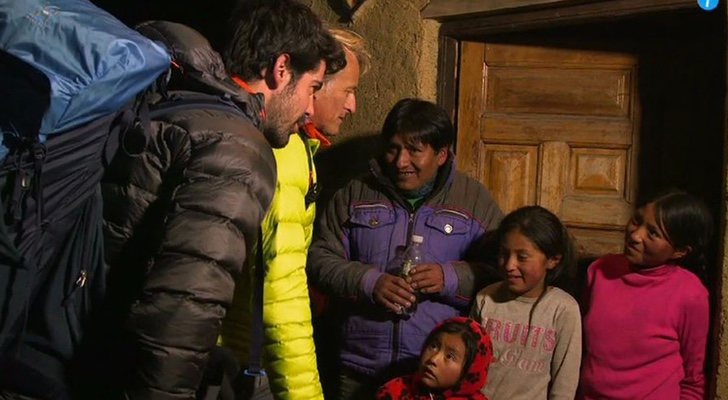 Miguel Ángel Muñoz y Jesús Calleja en Bolivia en 'Planeta Calleja'