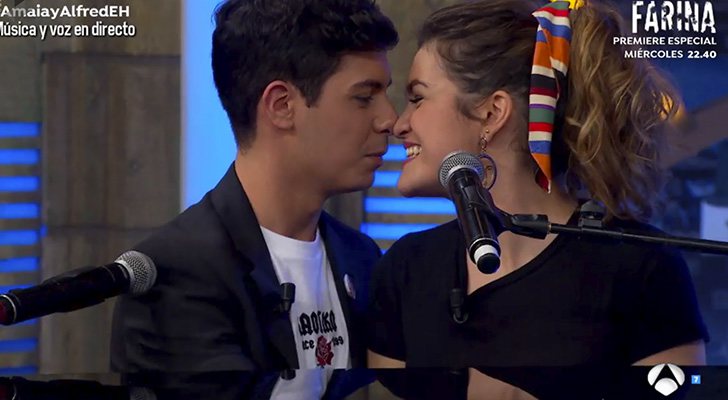 Amaia y Alfred cantando "City of Stars" en 'El hormiguero'