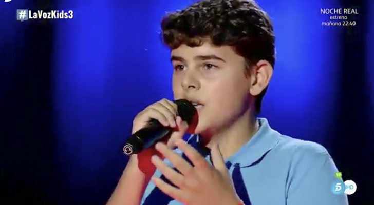 Oscar, concursante de 'La Voz Kids'