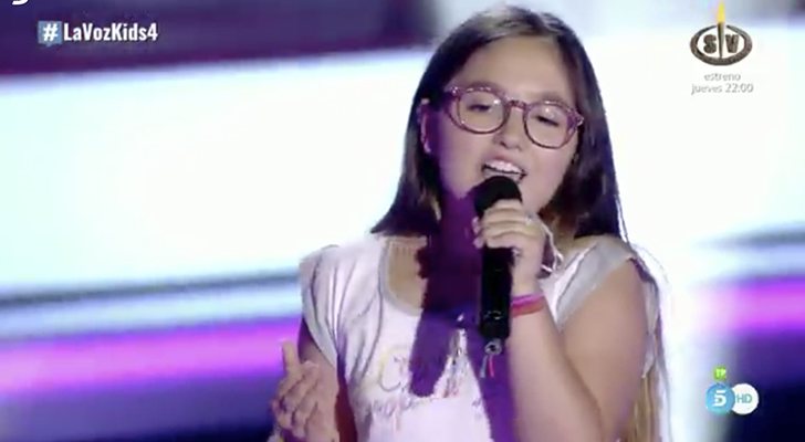 Jenyfer, concursante de 'La Voz Kids'