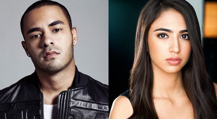 Gabriel Chavarria y Jessica Garza, protagonistas de 'The Purge'