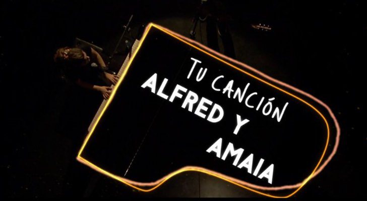 Alfred y Amaia cantan 'Tu canción' en 'El hormiguero'