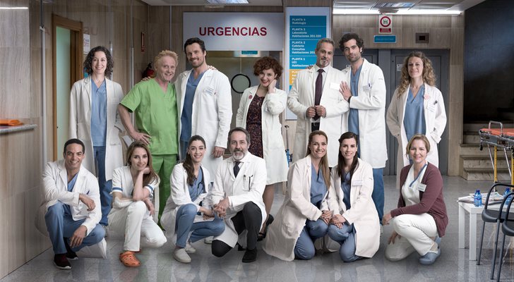 Elenco de 'Centro médico', la serie diaria de TVE