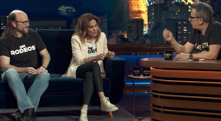 Santiago Segura, Toni Acosta y Andreu Buenafuente en 'Late Motiv'