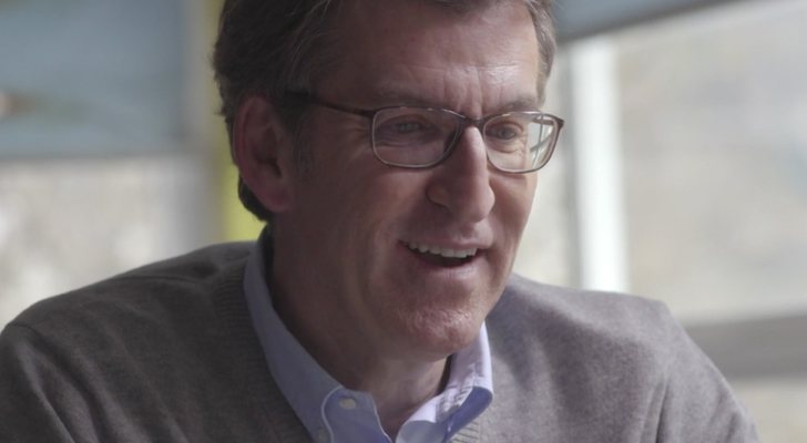 Alberto Nuñez Feijóo en la entrevista de 'Salvados'