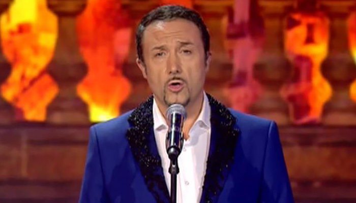 Raúl en su actuación en 'Got Talent'