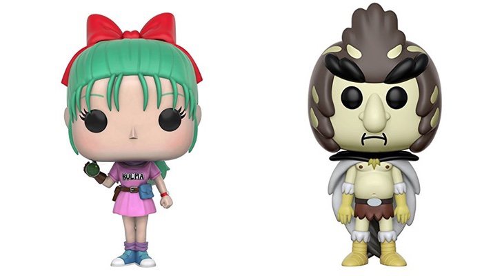 Funko de Bulma de &#39;Dragon Ball&#39; y Funko de Birdperson de &#39;Rick y Morty&#39;