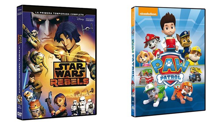 &#39;Star Wars Rebels&#39; y &#39;La patrulla canina&#39;