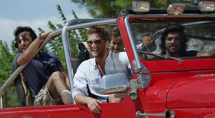 Vural, Selim, Erdogan y Kerim en 'Fatmagül'