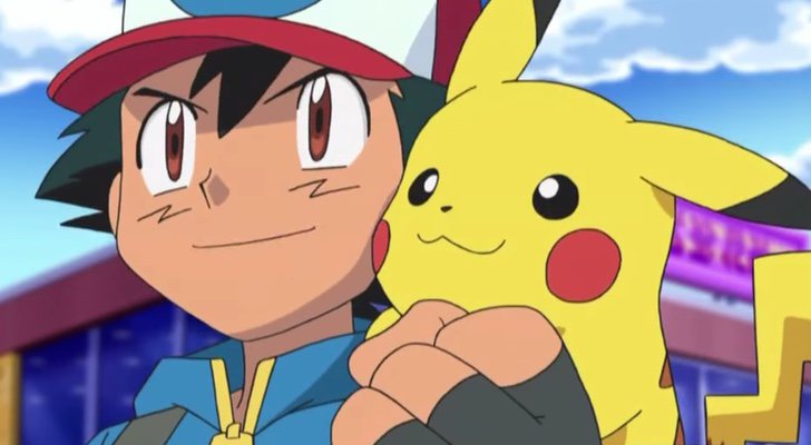El entrenador Ash Ketchum y Pikachu, protagonistas de la serie de televisión 'Pokémon'