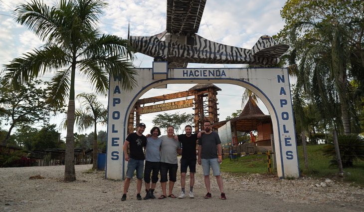 La conocida Hacienda Nápoles es uno de los escenarios protagonista de &#39;Escobar al descubierto&#39;