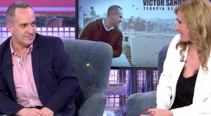 Víctor Sandoval en 'Sábado deluxe'