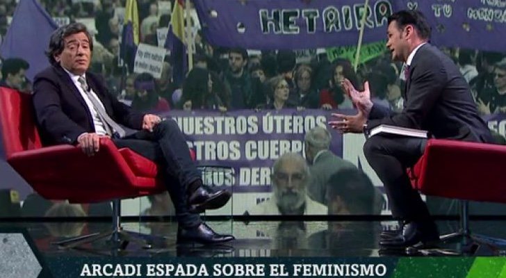 Iñaki López entrevista a Arcadi Espada en 'laSexta Noche'