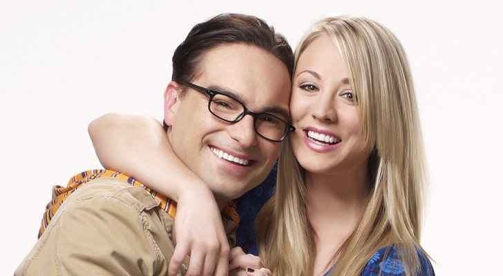Leonard y Penny, en 'Big Bang'