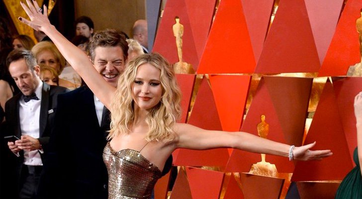 Jennifer Lawrence en los Oscar 2018