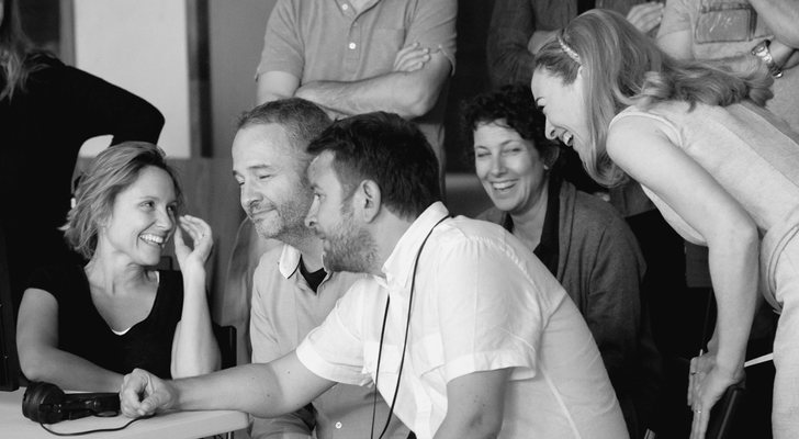 Teresa Fernández-Valdés en el rodaje de &#39;Velvet&#39;