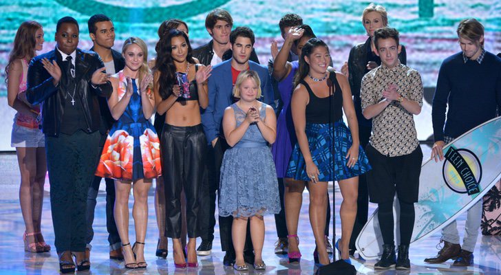 El reparto de 'Glee' en los Teen Choice Awards
