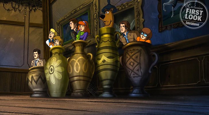 Imagen del episodio especial del crossover de 'Sobrenatural' y 'Scooby-Doo', "Scoobynatural"