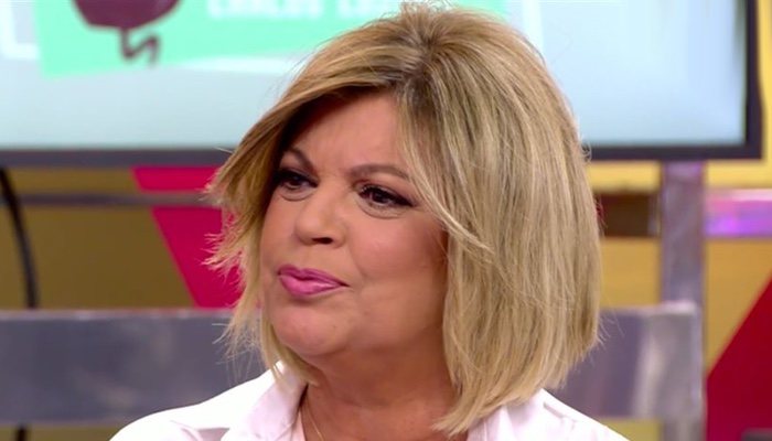 Terelu Campos enfadada en 'Sálvame'