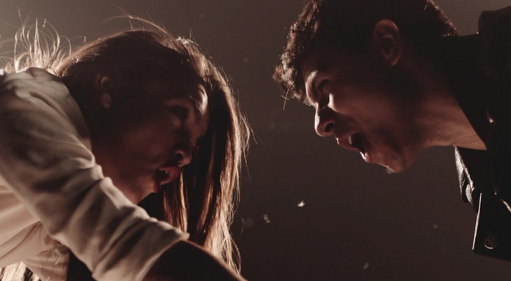 Alfred y Amaia en el videoclip de "Tu canción"