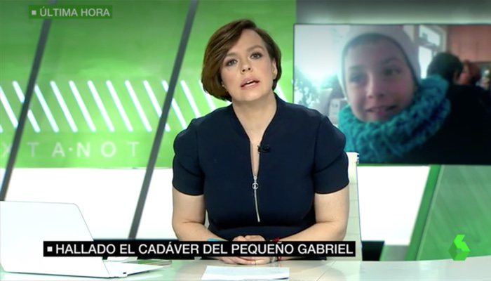 Cristina Villanueva ha sido la encargada de dar la última hora en 'laSexta Noticias'