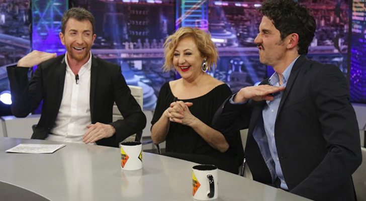 Carmen Machi y Paco León en 'El hormiguero'