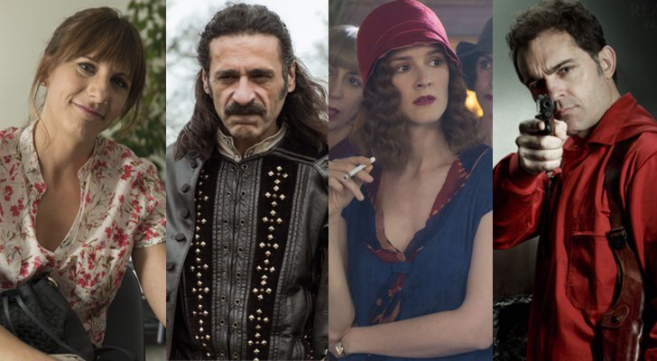 Malena Alterio, Nacho Fresneda, Ana Polvorosa y Pedro Alonso