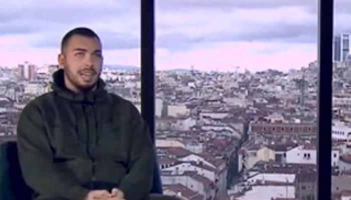 Alberto Isla en la entrevista para 'Supervivientes'