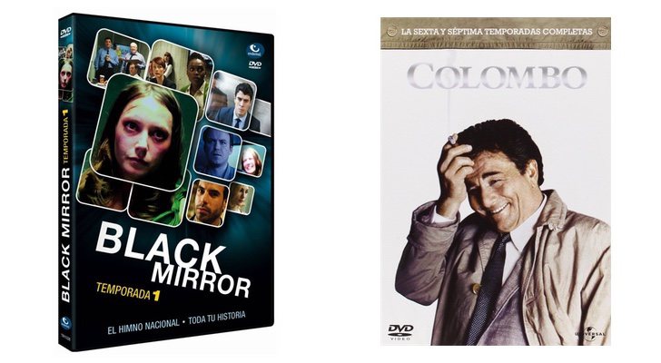 'Black Mirror' y 'Colombo'