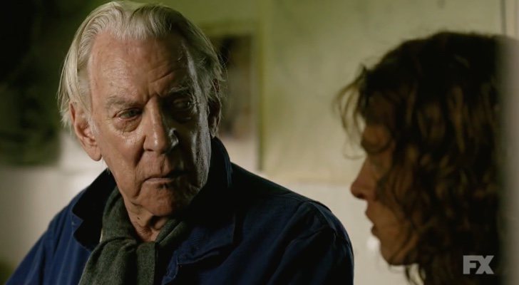 Donald Sutherland en una escena de 'Trust'