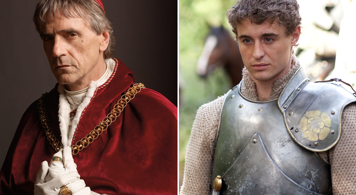 Jeremy Irons (izq.) y Max Irons (der.)