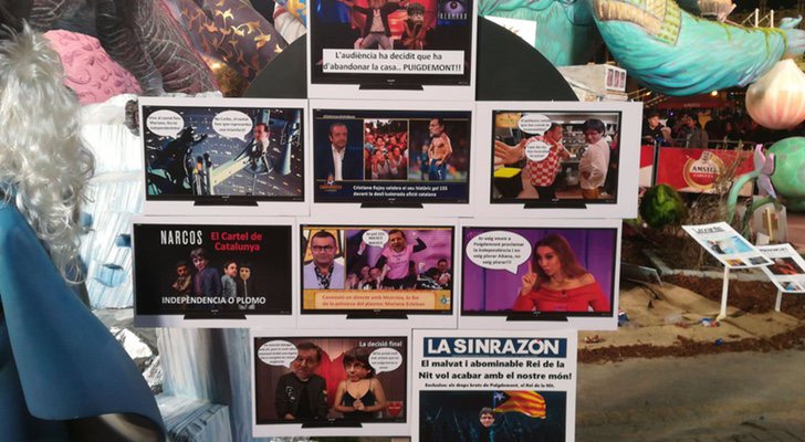 La televisión en las Fallas 2018