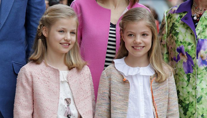 La Princesa Leonor y la Infanta Sofía