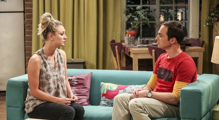Penny y Sheldon en 'The Big Bang Theory'