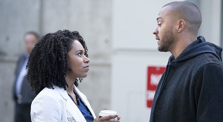 Maggie y Jackson en 'Anatomía de Grey'