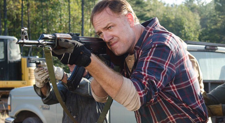 Jason Douglas interpretando a Tobin en 'The Walking Dead'