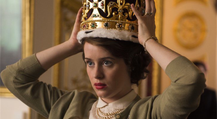 Claire Foy como Isabel II en 'The Crown'