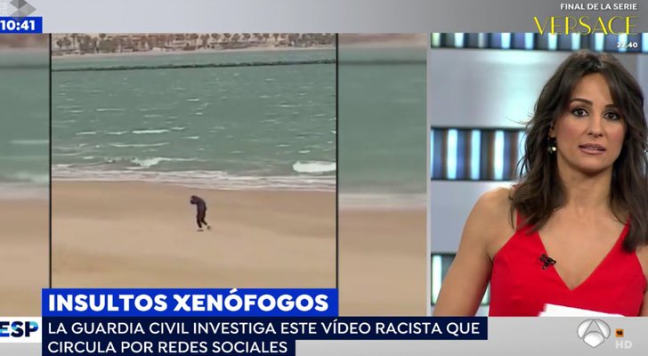 La errata en el rótulo de 'Espejo público'