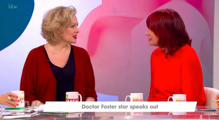 Sara Stewart cuenta su caso en 'Loose Women'