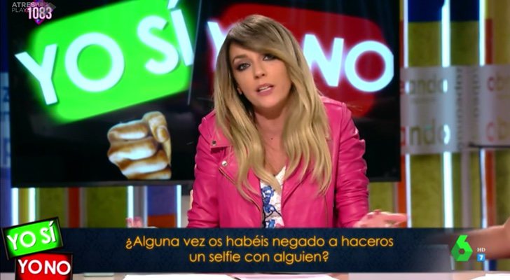 Anna Simon en 'Zapeando'