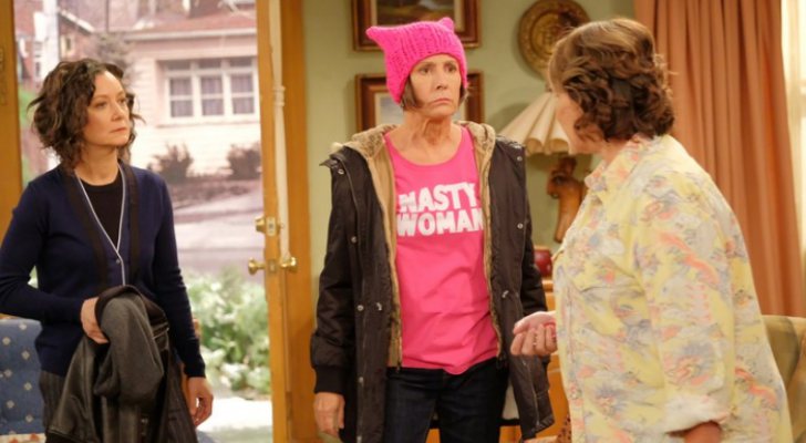 Sarah Gilbert, Laurie Metcalf y Roseanne Barr en los nuevos episodios de 'Roseanne'