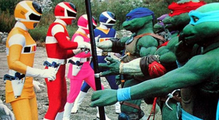  'Power Rangers' y 'Las tortugas ninja'
