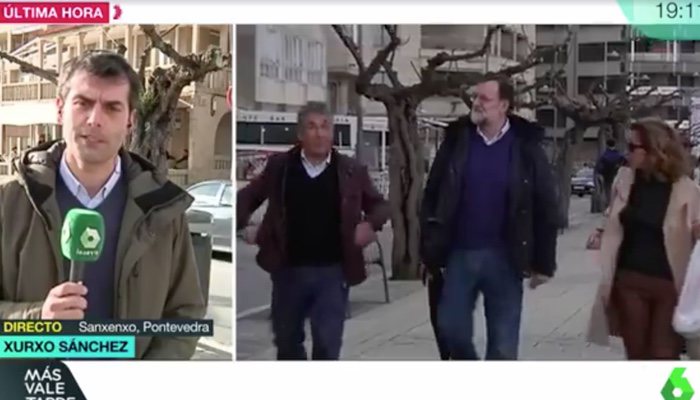 La entrevista a Mariano Rajoy fue emitida por 'Más vale tarde' de laSexta